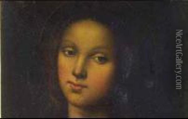 Maria Maddalena Oil Painting - Pietro Perugino