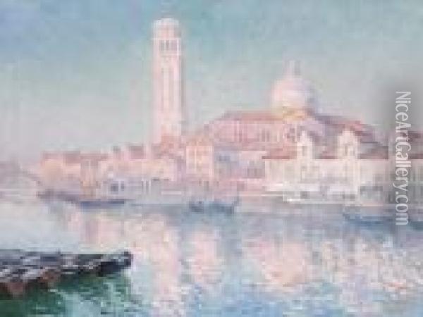 View In Murano(1914) Oil Painting - Paul Leduc
