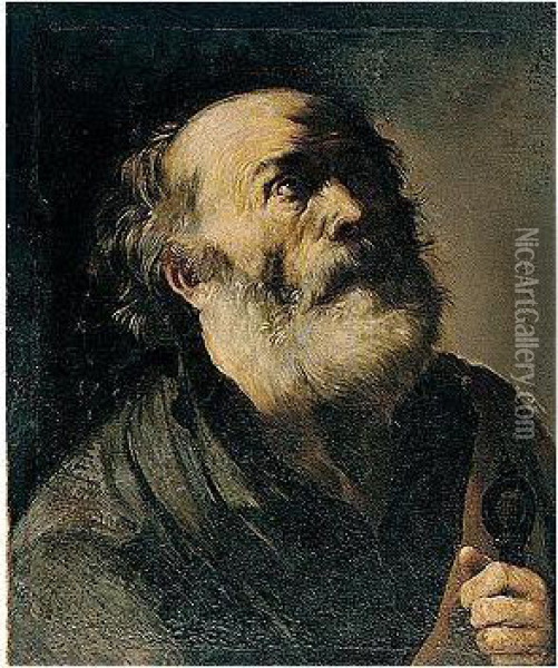 Active In Naples During The First Half Of The 17th Century Oil Painting - Bartolomeo Passante