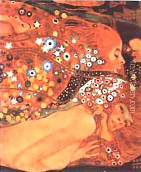 Acqua Mossa Oil Painting - Gustav Klimt