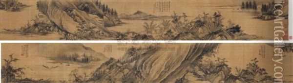 Landscape Oil Painting -  Wang Fu