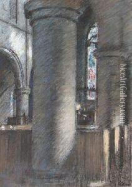 The Parish Church, St.andrews Oil Painting - Patrick William Adam