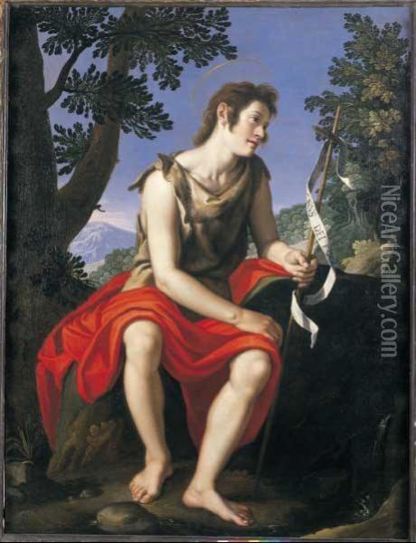 San Giovanni Battista Oil Painting - Domenico Cresti Il Passignano