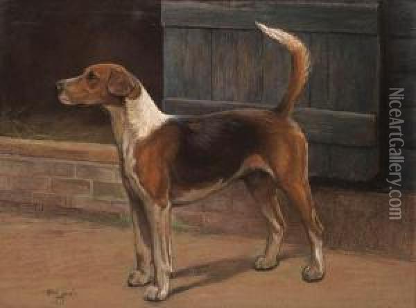 Stormer Oil Painting - Cecil Charles Aldin