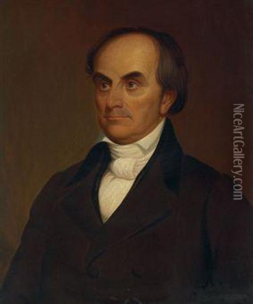 Portrait Of Daniel Webster Oil Painting - Thomas B Lawson