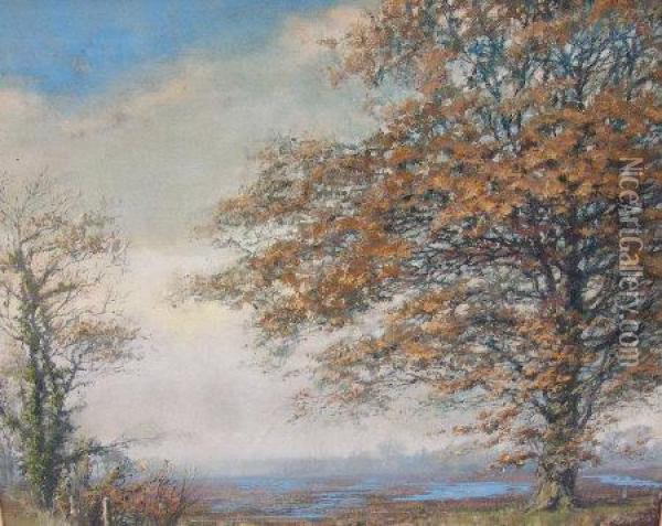 Tonbridge Oil Painting - George Wainwright Harvey