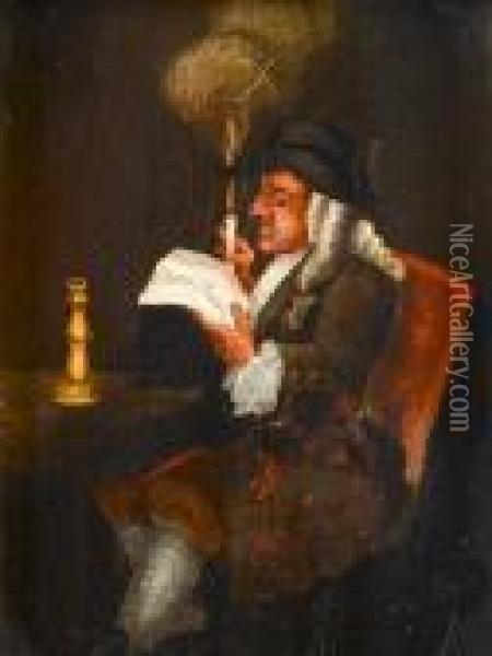The Politician Oil Painting - William Hogarth