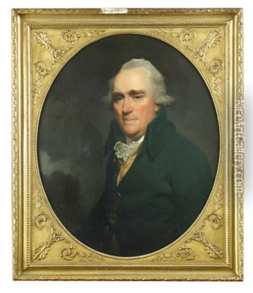 Portrait Of Sir Edward Astley, 4th Bt. (1729-1802) Of Melton Constable Hall, Norfolk Oil Painting - Mather Brown