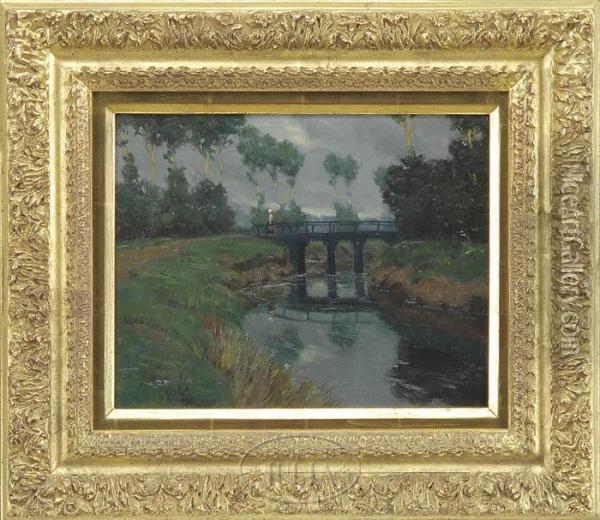 River Reflections Oil Painting - Norwood Hodge Macgilvary