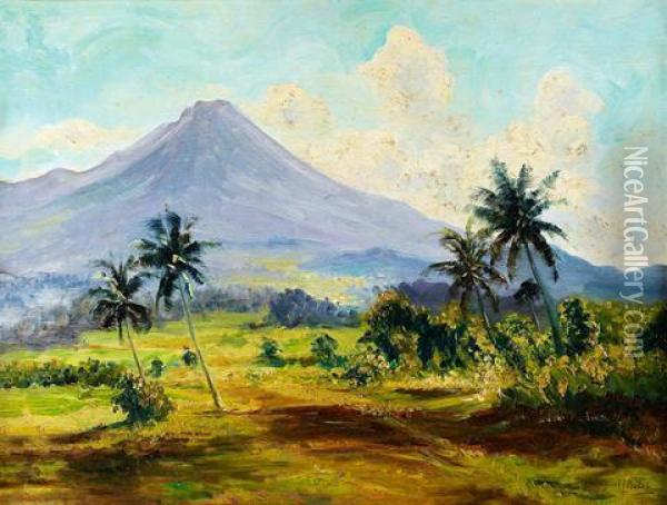 Landscape Oil Painting - Cl Dake