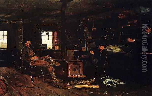 The Country Store Oil Painting - Winslow Homer