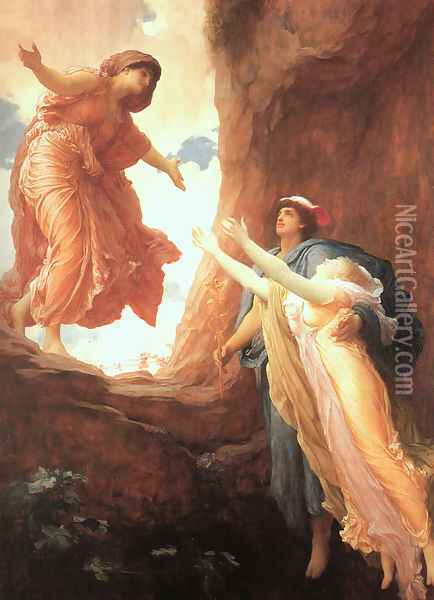 The Return of Persephone 1891 Oil Painting - Lord Frederick Leighton