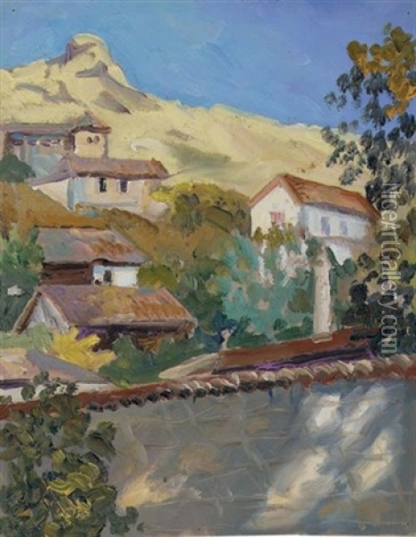 Bakhchisarai Oil Painting - Serguei Ivanovitch Lobanoff