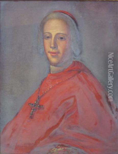 Prince Henry Stuart, Cardinal Duke Of York Oil Painting - Domenico Corvi