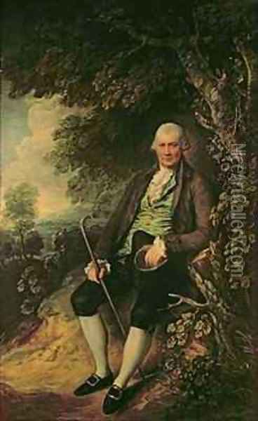 Portrait of the Squire John Wilkinson 1728-1808 Oil Painting - Thomas Gainsborough