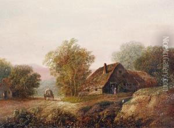 Country Landscapes Oil Painting - Charles Morris