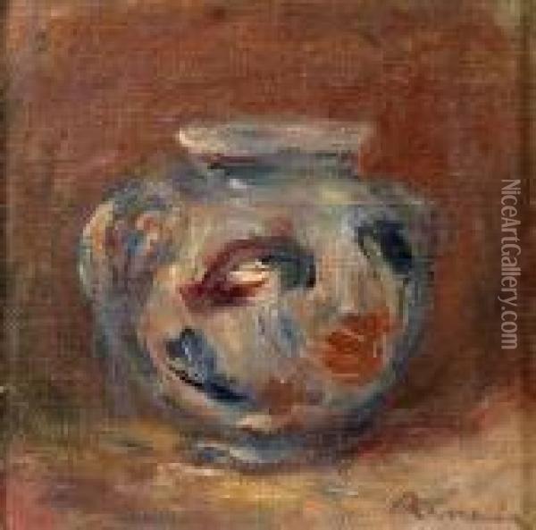 Le Petit Vase Oil Painting - Pierre Auguste Renoir