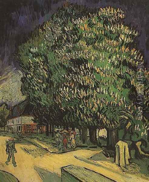 Marronnier en fleur 2 1890 Oil Painting - Vincent Van Gogh