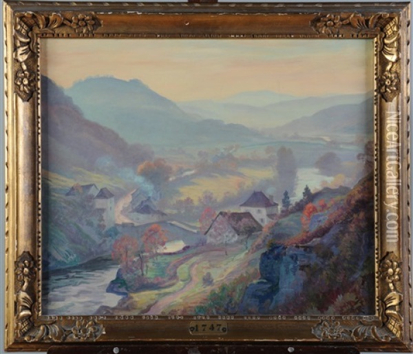 Paysage Dans La Creuse Oil Painting - Armand Point