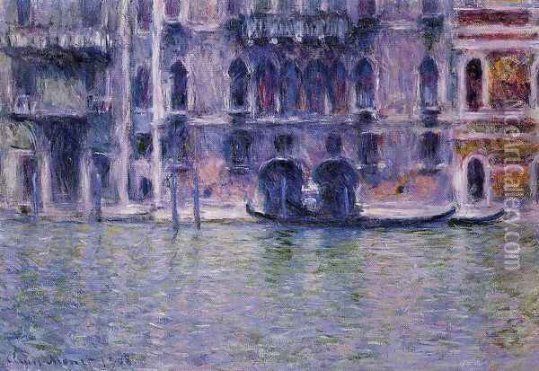 Palazzo da Mula I Oil Painting - Claude Oscar Monet