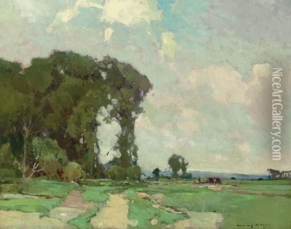 A Summer Day Oil Painting - Chauncey Foster Ryder