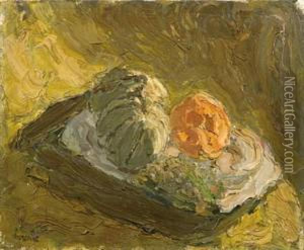  Nature Morte Aux Melons  Oil Painting - Georges Bouche