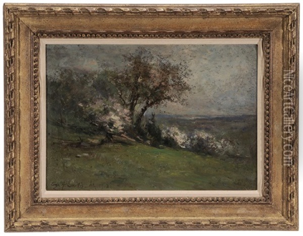 Spring Landscape, 1915 Oil Painting - George Henry Smillie