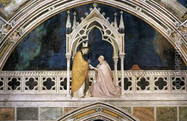 Consecration of the Chapel 1317 Oil Painting - Louis de Silvestre