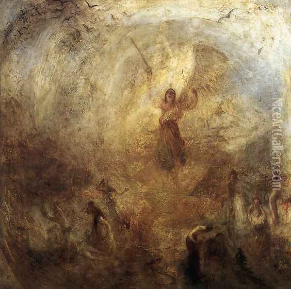 The Angel Standing in the Sun 1846 Oil Painting - Joseph Mallord William Turner