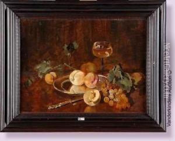 Nature Morte Aux Fruits Oil Painting - Axel Peter