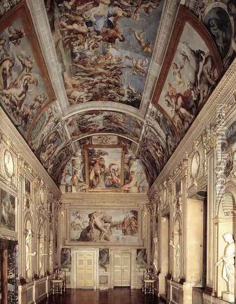 The Galleria Farnese Oil Painting - Annibale Carracci