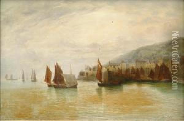 Newlyn Oil Painting - Henry Martin