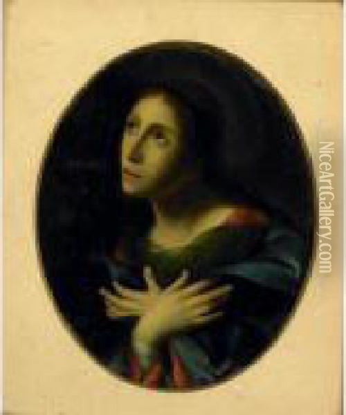 Virgin Mary Oil Painting - Carlo Dolci