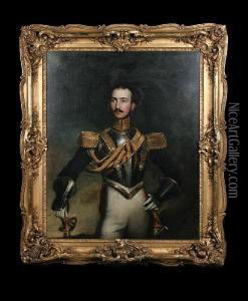 Portrait Of A General Oil Painting - Francois-Xavier Fabre