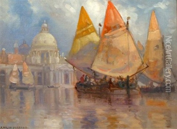 Color, Venice Oil Painting - Arthur Wilde Parsons