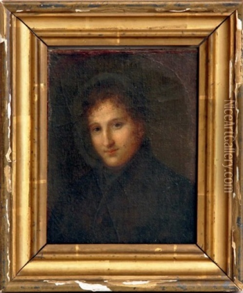 Portrait D'armand Carrel Oil Painting - Pierre-Paul Prud'hon