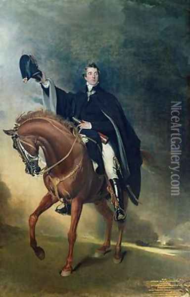 The Duke of Wellington Oil Painting - Sir Thomas Lawrence