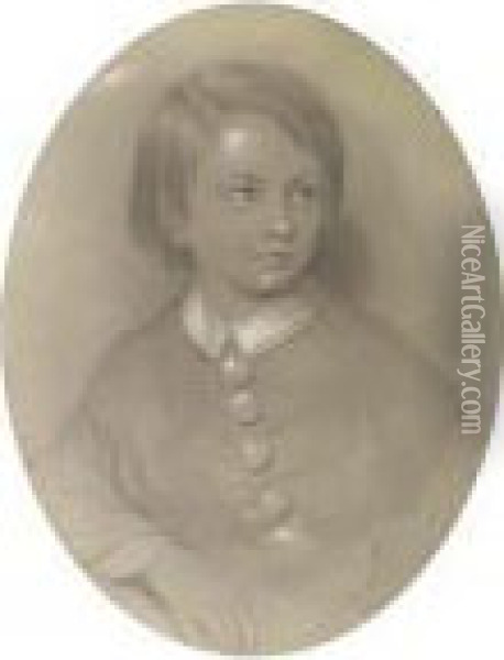 Portrait Of John Luke George Hely-hutchinson Oil Painting - George Richmond