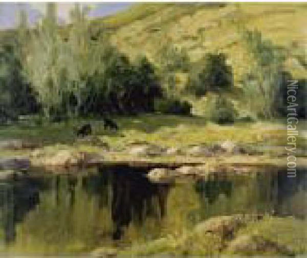 Early Summer, Glendun Oil Painting - James Humbert Craig
