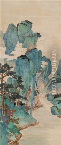 Landscape Oil Painting -  Wang Kun