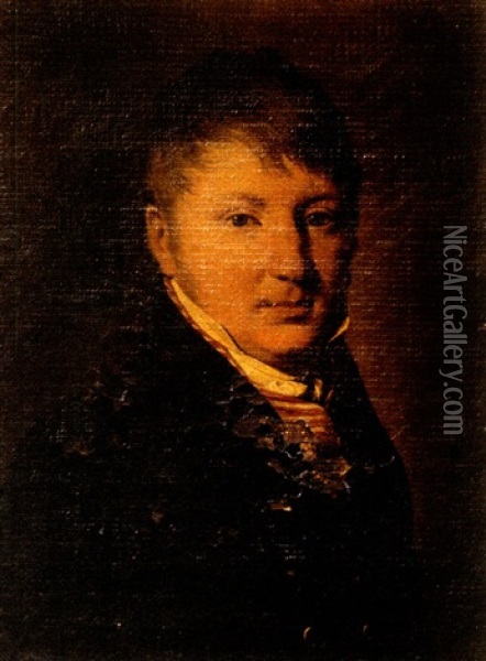 Portrait De Monsieur De Beaumont Oil Painting - Louis Leopold Boilly