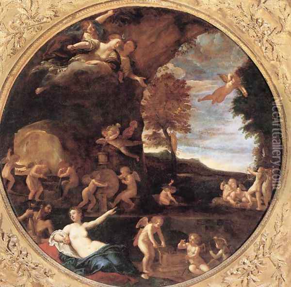 Summer 1616-17 Oil Painting - Francesco Albani