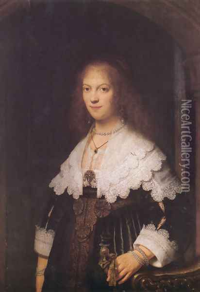 Maria Trip Oil Painting - Rembrandt Van Rijn