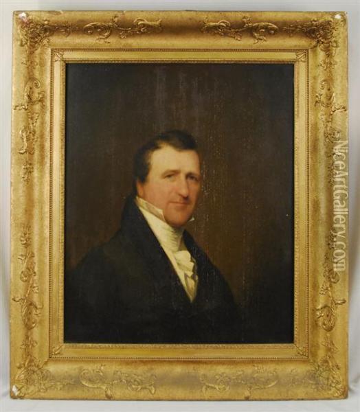 Portrait Of James Savage Oil Painting - Chester Harding
