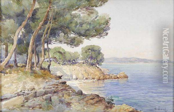 Bord De Mer Pres De Toulon Oil Painting - Emile Appay