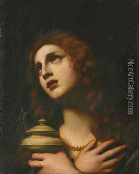 The Magdalen Oil Painting - Florentine School