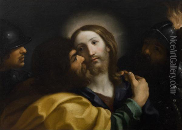 La Cattura Di Cristo Oil Painting - Francesco Giovanni Gessi