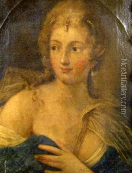 Portrait Of A Lady Oil Painting - Pietro (Libertino) Liberi
