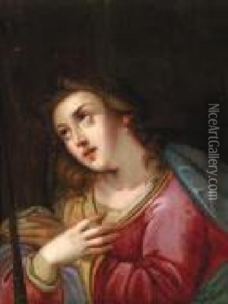 Maddalena Oil Painting - Gortzius Geldorp