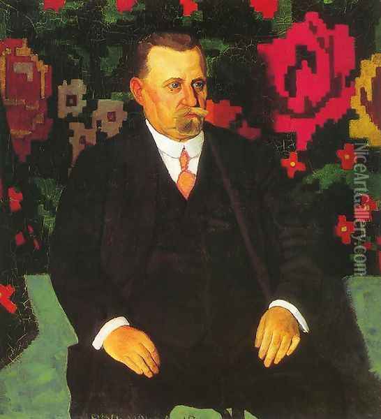 Apam 1919 Oil Painting - Vilmos Aba-Novak